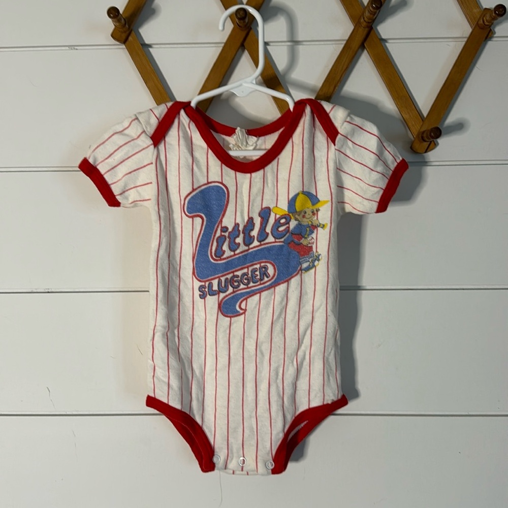 Vintage Childwise Little Slugger onesie